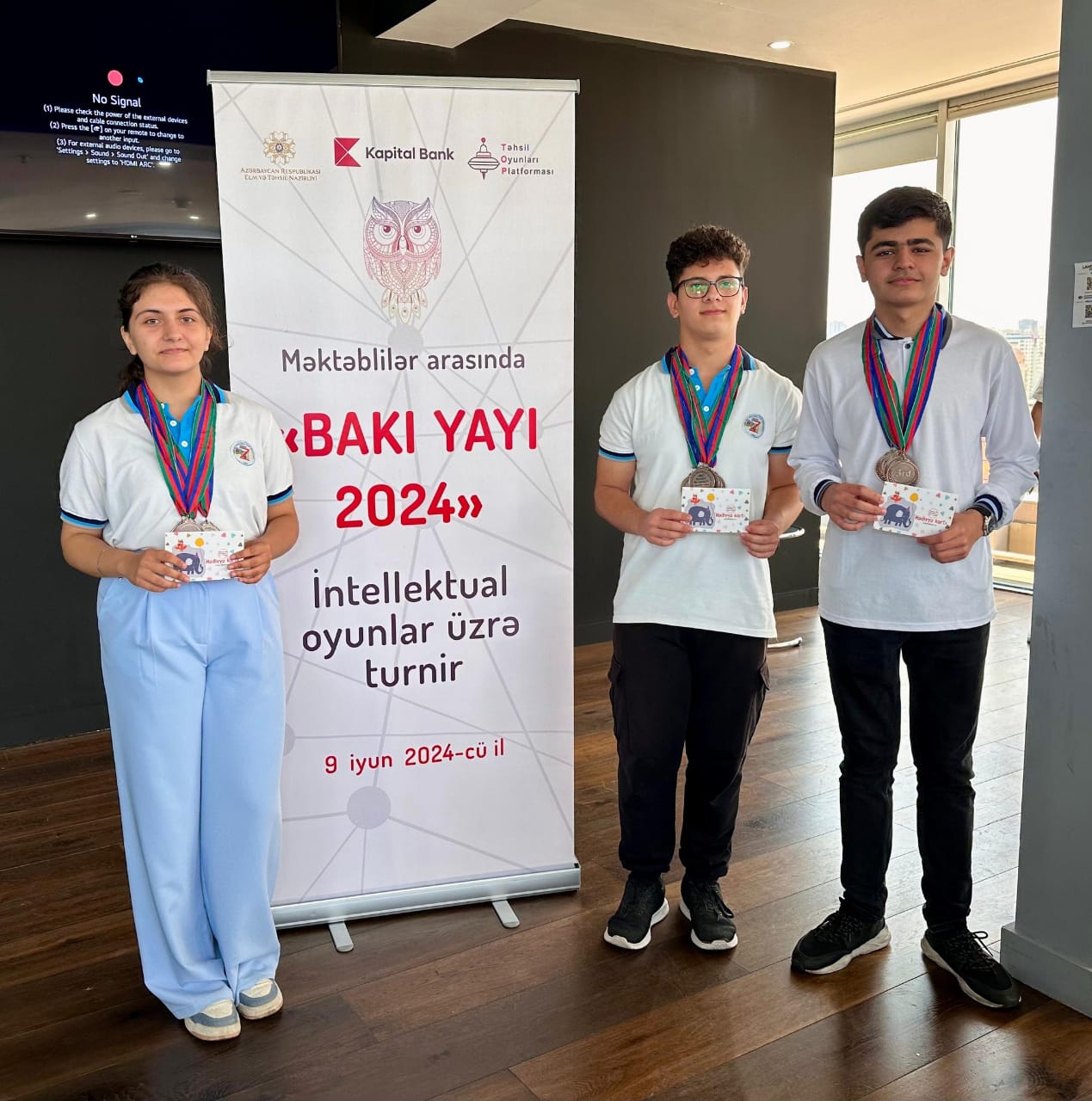 İntellektual oyunlar üzrə “Bakı yayı-2024” kuboku keçirilib